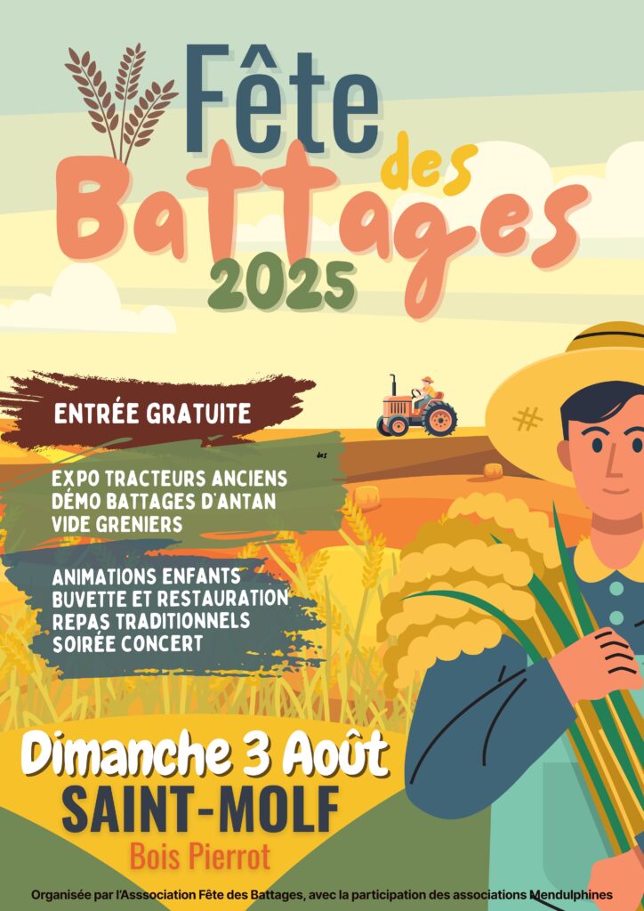 Affiche Fête des battages