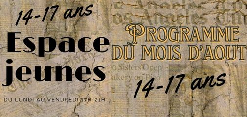 Vignette espace jeunes en août